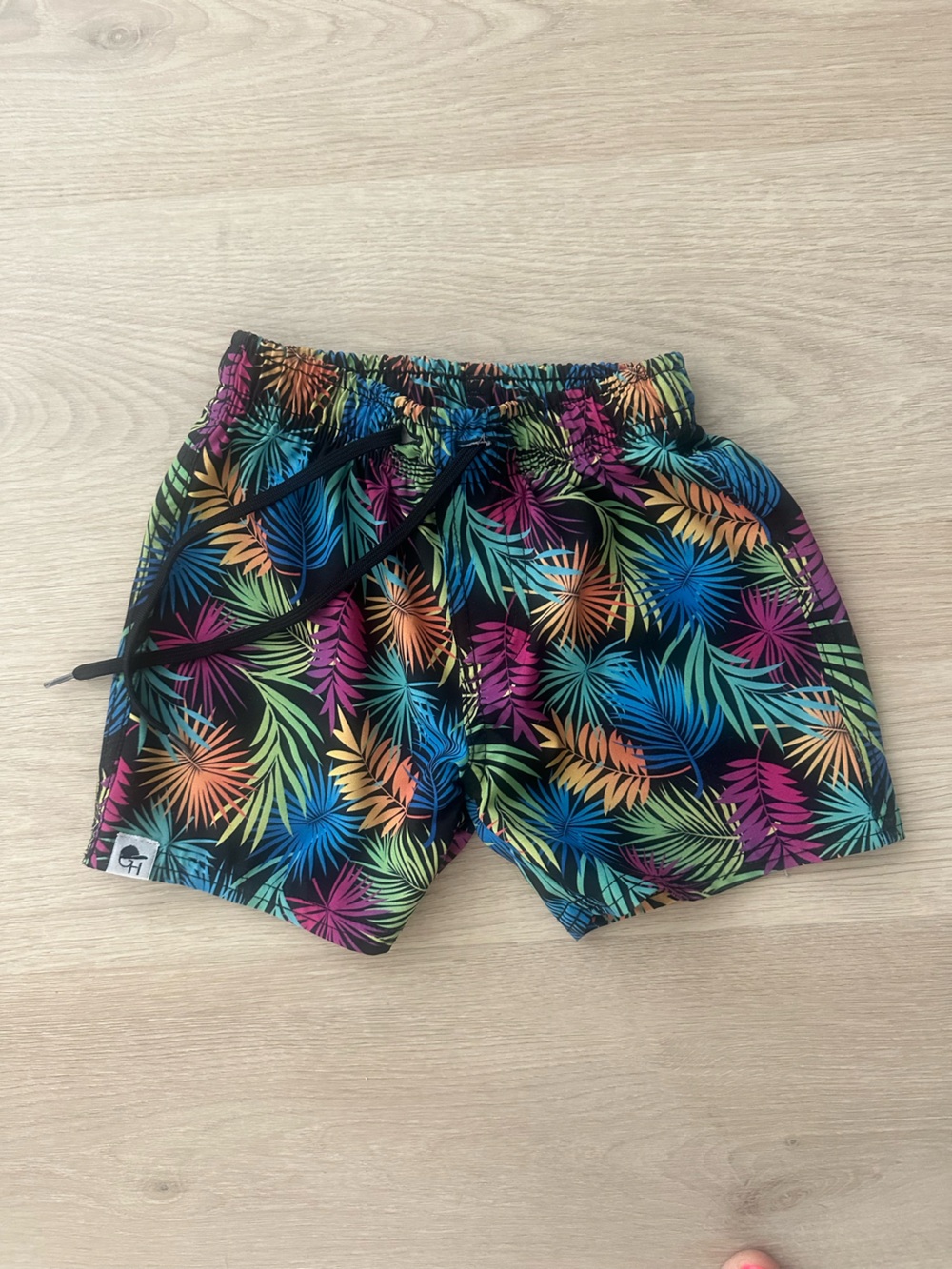 George hats Tropical Print boys Swim Shorts -